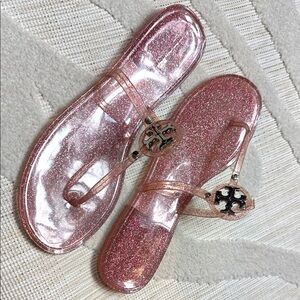 Tory Burch Sparkling Pink Sandals
